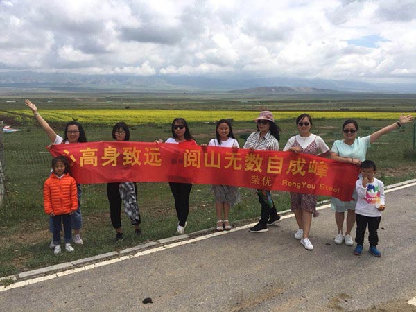 Construcción de equipos - poste de la cerca del lago Qinghai, cerca, malla de alambre