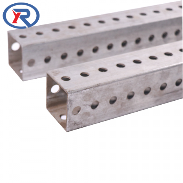 Perforated square tube